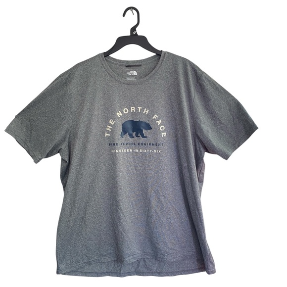 THE NORTH FACE Men's XL Tee Active Fit Bear Graphic 1966 Fine Alpine Equipment - Picture 1 of 8